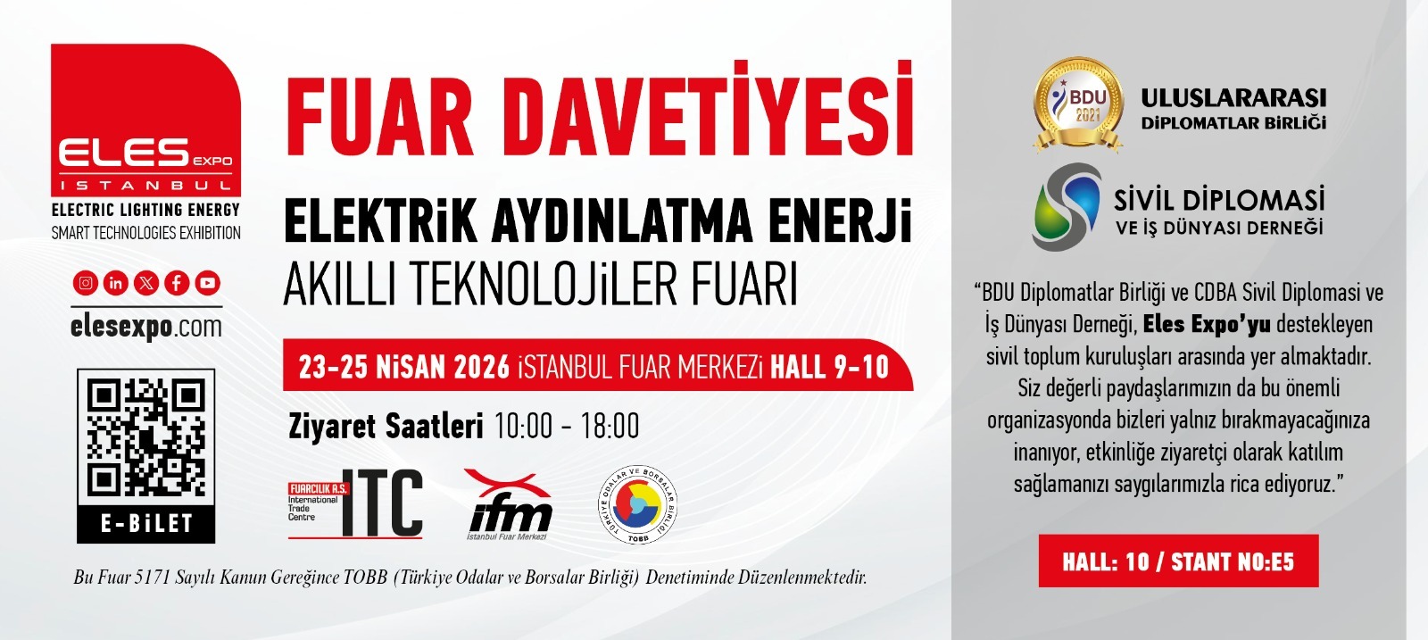 ELES EXPO FUARI 23 NİSAN’DA KAPILARINI AÇIYOR