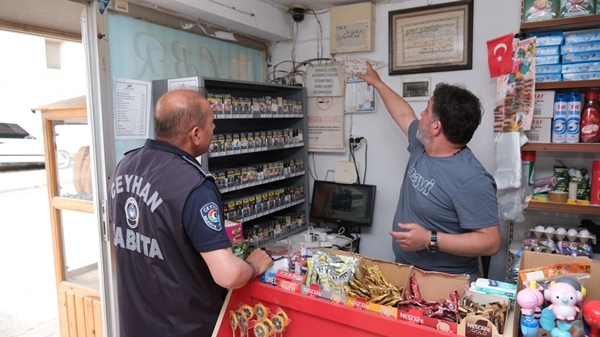 Ceyhan Belediyesi’nden Okul Çevrelerinde Tek Sigara Denetimi