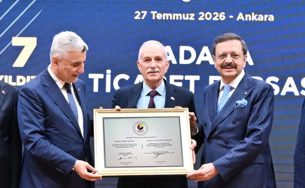 İLK VE TEK 7 YILDIZLI TİCARET BORSASI UNVANI ATB’NİN